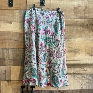 East Fifth Paisley Skirt